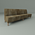 Sandalyeci Lotti Settee 3D model small image 1