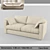 Cava Blues Sofa: Ultimate Comfort 3D model small image 1