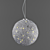 Massive Lyustora Pendant Light 3D model small image 1