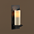 Vintage-inspired Sconce by Restoration Hardware 3D model small image 1