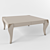 Elegant Wood Table 3D model small image 1