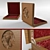 Rustic Scorpion Wood Box 3D model small image 1