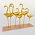 Tropical Flamingo Decor: Elegant and Trendy! 3D model small image 1