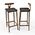 Modern Bar Stool | Современный Барный Стул 3D model small image 1