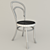 Classic Wood Chair: Simple Elegance 3D model small image 3