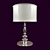 Silver Foil Table Lamp - Schuller 3D model small image 1