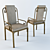 Vintage Inspired Antik Chair 3D model small image 1