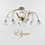 Elysee Chandelier (Prearo) - Elegant Lighting Statement 3D model small image 1