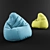 Comfort Max Bag Chair 3D model small image 1