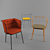 Stylish Jujube Chairs by Chairs & More 3D model small image 1