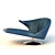 Sleek Comfort: Modern Couch 3D model small image 1