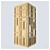 Wooden Decor Panel : Versatile Panel for Columns and Walls 3D model small image 1