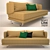 Cozy Chic: Softline Jasper Sofa 3D model small image 1