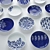 Modern Karakusa-inspired Porcelain Set 3D model small image 2