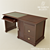 Elegant Signorini & Coco Natalie Office Desk 3D model small image 1