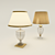 Classic Style Table Lamp 3D model small image 1