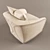 Elegant Timothy Armchair: Cappellini 3D model small image 1