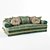Luxury Polo Classic Sofa 3D model small image 1