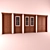 Elegant Entrance: Classic Door 3D model small image 2