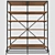 RH French Library Shelving: Elegant Storage Solution 3D model small image 2