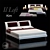 KIM Bed by IL Loft: Modern Comfort for Your Bedroom 3D model small image 1