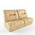 Comfort Blend Office Sofa "Visit 3D model small image 3
