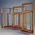 Triple Glazed Plastic Windows 3D model small image 1