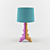 Kartell Table Lamp: Sleek and Modern 3D model small image 1