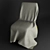 Elegant Chair Cover 3D model small image 2