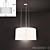 Elegant Italian Hanging Lamp Leucos REGENCY S 3D model small image 1