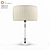 Lucere Transparent Table Lamp 3D model small image 1