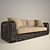 Matilda Elegant Sofa - Size: 230x100x63cm 3D model small image 1