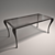 Modern Art Table 3D model small image 1