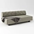 West Elm Tillary Tufted Sofa: Versatile Comfort and Style 3D model small image 1