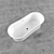 Luxury Slipper Bath A3 3D model small image 3