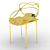 Masterful Italian Chair: Kartell Masters 3D model small image 1