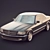 Vintage Mercedes 560SEC: Classic Elegance 3D model small image 1