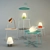 Leitmotiv Mini Set: Perfect for Coffee Tables & Desk Lamps 3D model small image 1