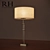 Vintage Italian Inspired Table Lamp 3D model small image 1