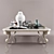 Elegant Tiffany Coffee Table 3D model small image 1