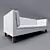 IKEA STOCKHOLM Velvet Sofa 3D model small image 2