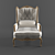 Luxury Armchair: Essepi Poltrone 3D model small image 2