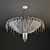 Luxury Stillux Chandelier 850 mm 3D model small image 2