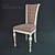 Elegant METEORA Chair 3D model small image 1