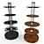 Round Island Gondola Shelf 3D model small image 1