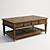 Sleek Monty Coffee Table by Gramercy 3D model small image 1