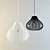 Modern Pear Hanging Lamp 3D model small image 1