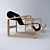 Mvsevm Armchair: Alvar Aalto Design 3D model small image 2