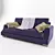 Luxury XL IFAB Borghese Sofa 3D model small image 1