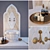 Hammam Essentials Set: Kurna, Stones, Candles 3D model small image 1